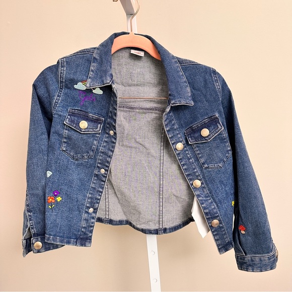 GCDS KIDS JEAN JACKET SIZE 8 years